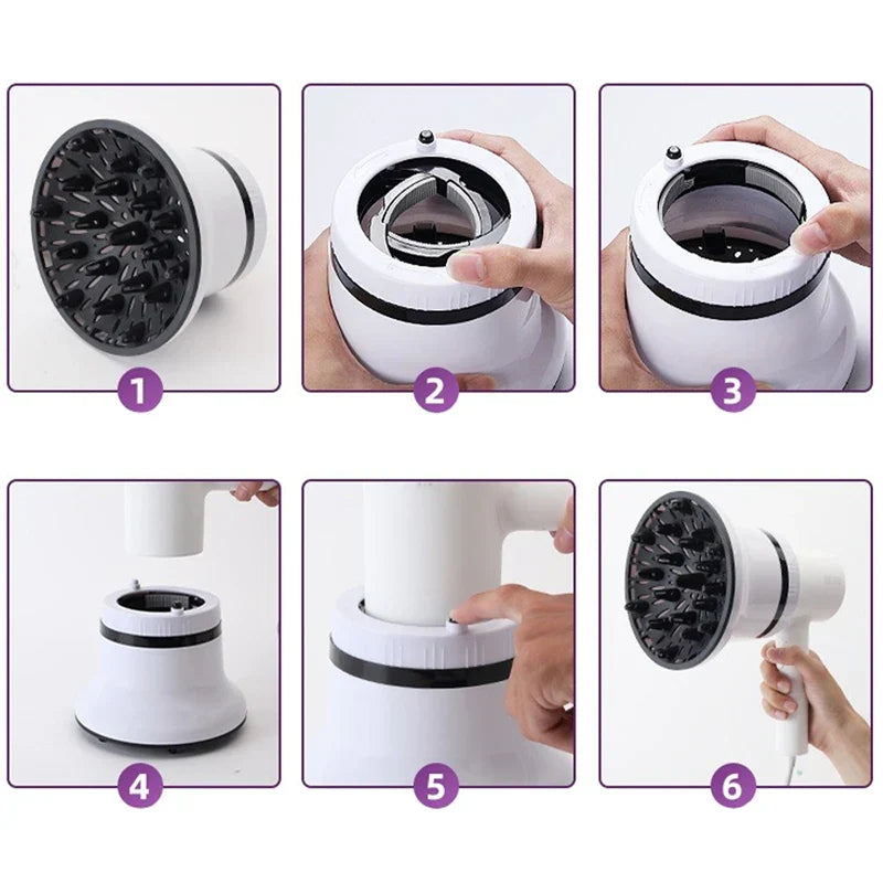 Universal Hair Dryer Diffuser Attachment