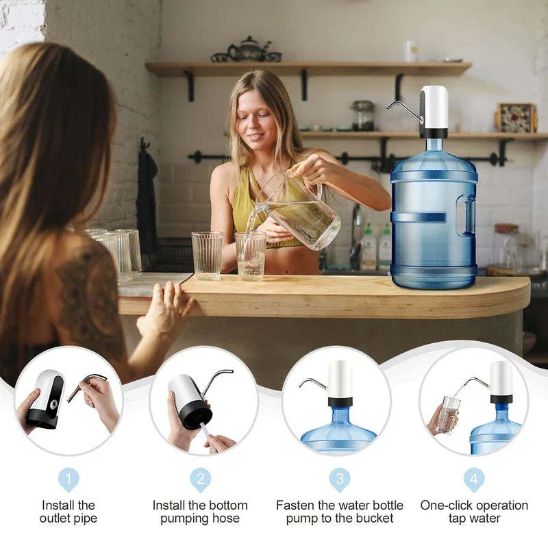 Universal Manual Water Jug Pump Dispenser