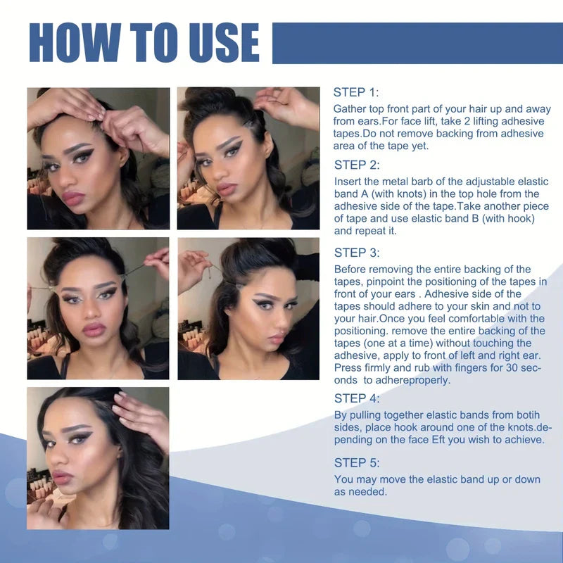 V-Line Face Lifting Mask Tape Patches