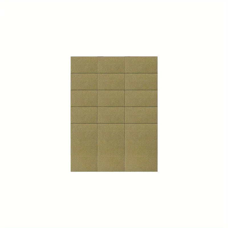 Sheet of 15 small square adhesive patches; vein relief patches are laid out in grid on a white background.