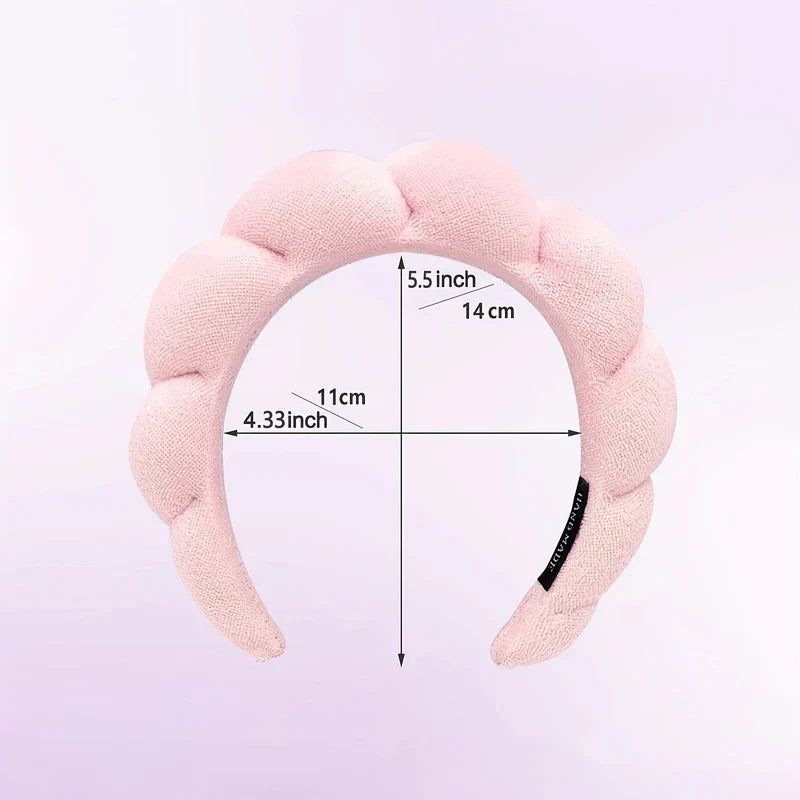 Velvet Padded Sponge Headband Hair Hoop