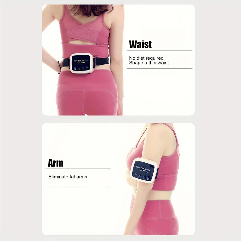 Vibrating Abdominal Slimming Massage Belt