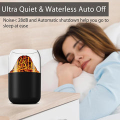 Volcano Flame Effect Aroma Diffuser Humidifier