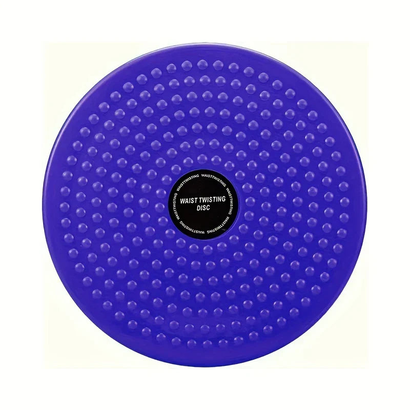 Waist twisting disc fitness board on a neutral background