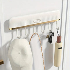 Wall Mount Hook Shelf Organizer