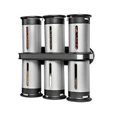 Wall Mount Magnetic Spice Rack Shelf