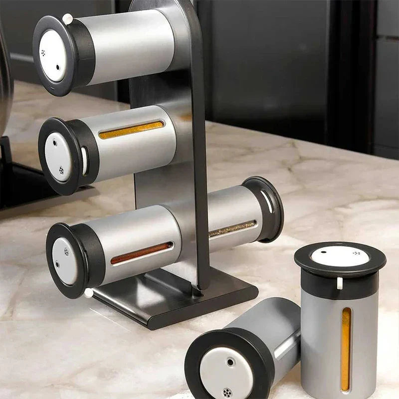Wall Mount Magnetic Spice Rack Shelf