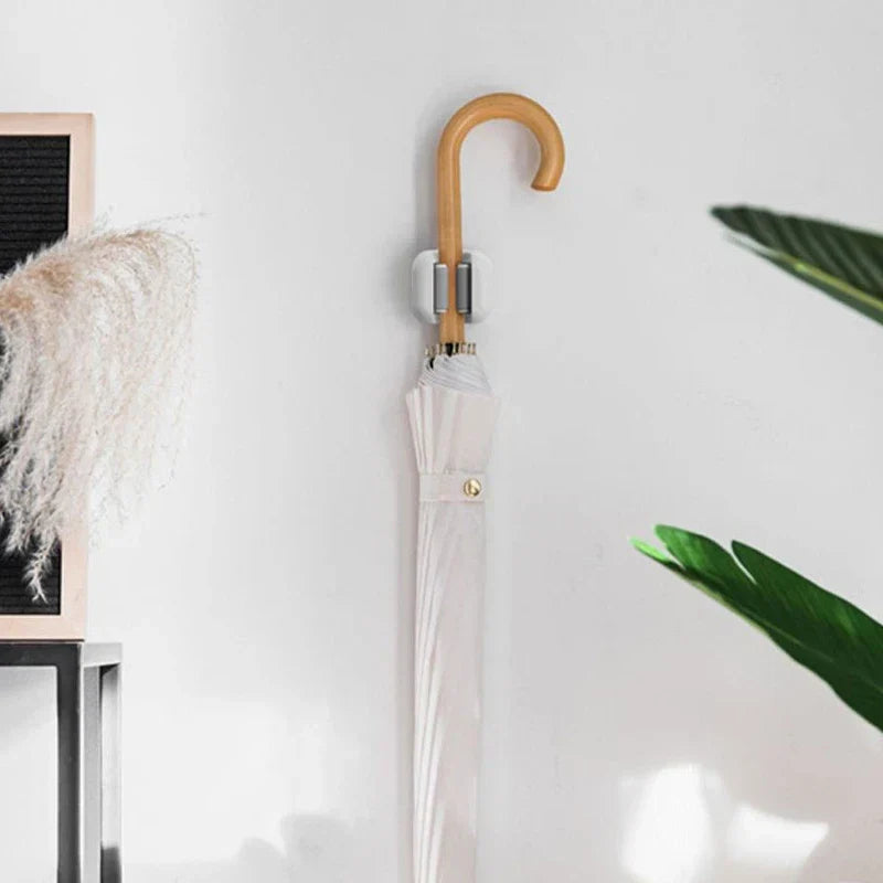 Wall Mount Mop Broom Holder Organizer Rack