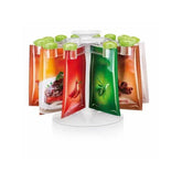 Wall Mount Plastic Grocery Bag Holder Dispenser