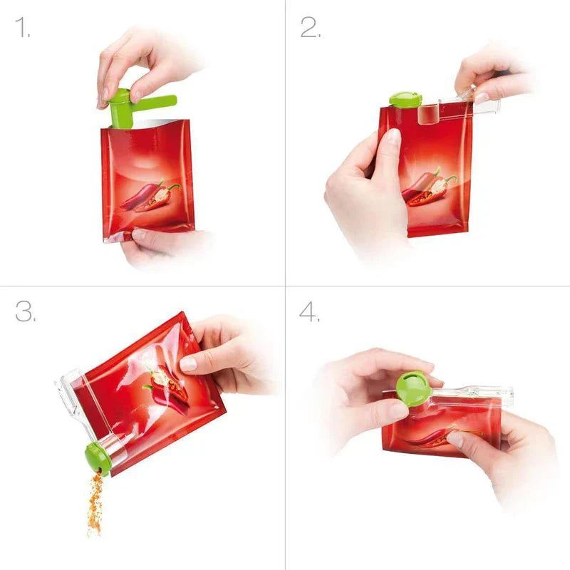 Wall Mount Plastic Grocery Bag Holder Dispenser