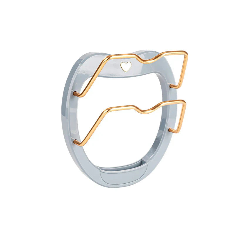 Wall Mounted Pot Lid Holder Rack