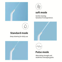 Water Flosser with UV Sanitizer Compartment