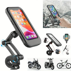 Waterproof Bike Phone Mount Holder Bag