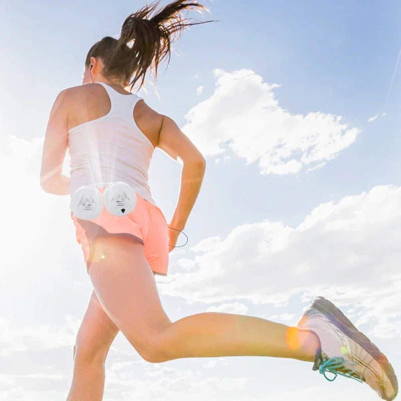 Wearable Neck Waist Clip Fan Usb