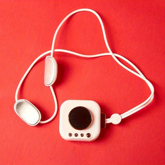 Wearable Pendant Neck Massager With Heat Pulse