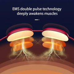 Wearable Pendant Neck Massager With Heat Pulse