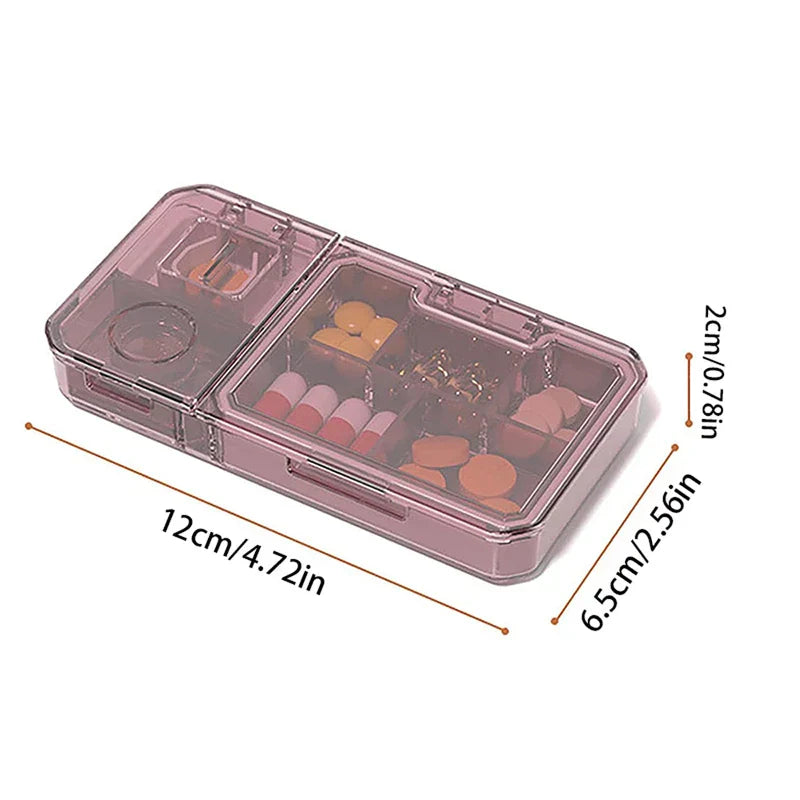 Weekly Pill Organizer Box Case