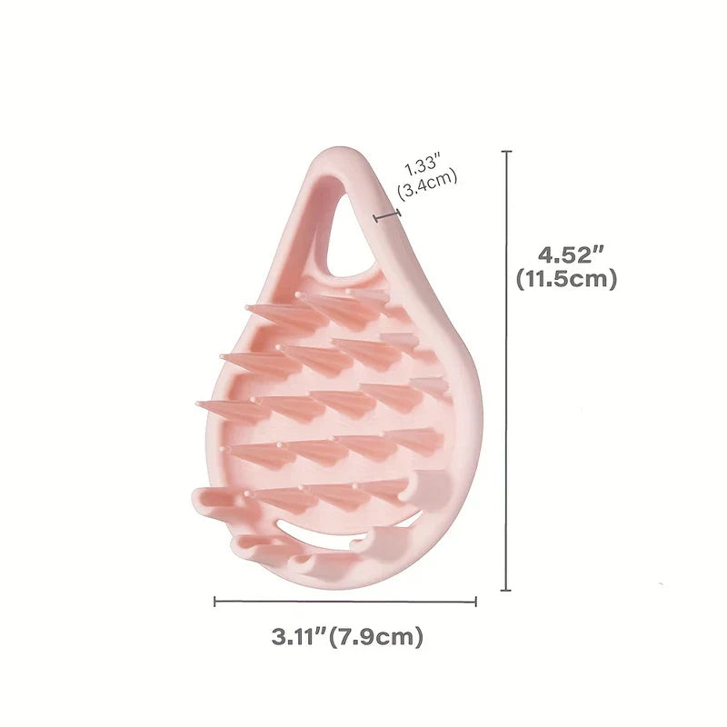 Wet Dry Scalp Massager Shampoo Brush