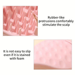 Wet Dry Scalp Massager Shampoo Brush