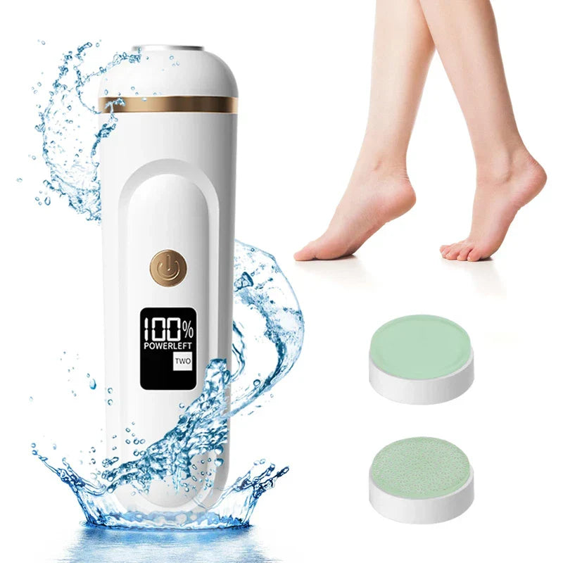 Wet Dry Use Rechargeable Pedicure Callus Shaver