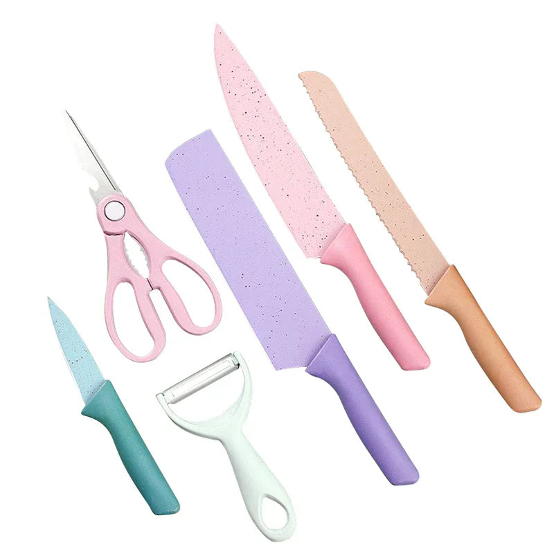 Wheat Straw Kitchen Utensil Set 6 Piece Small