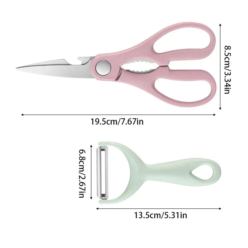 Wheat Straw Kitchen Utensil Set 6 Piece Small