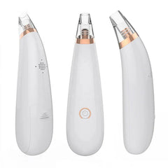 White Blackhead Remover Vacuum Battery Operated