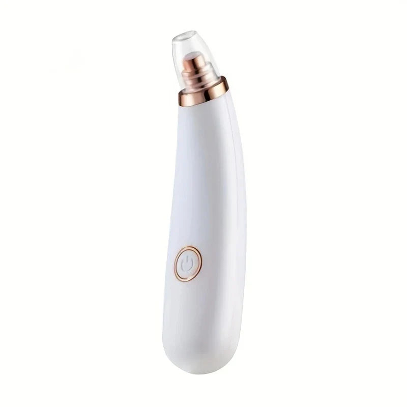 White Blackhead Remover Vacuum Battery Operated