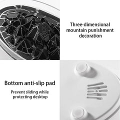 White Crackle Flame Effect Oil Diffuser Humidifier