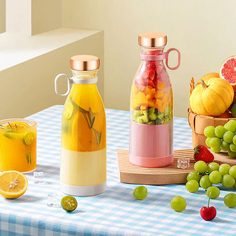 Wine Bottle Shaped Drinking Glass