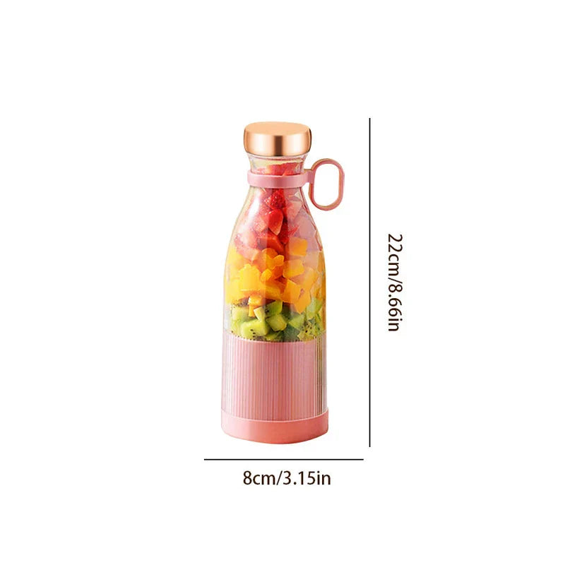 Wine Bottle Shaped Drinking Glass