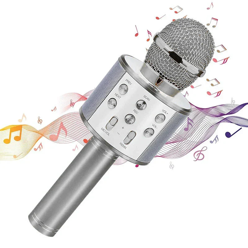 Wireless Bluetooth Karaoke Microphone Speaker