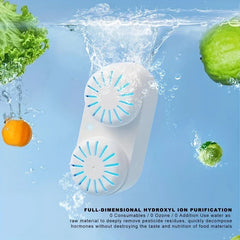Wireless Fruit Vegetable Purifier Washer Capsule