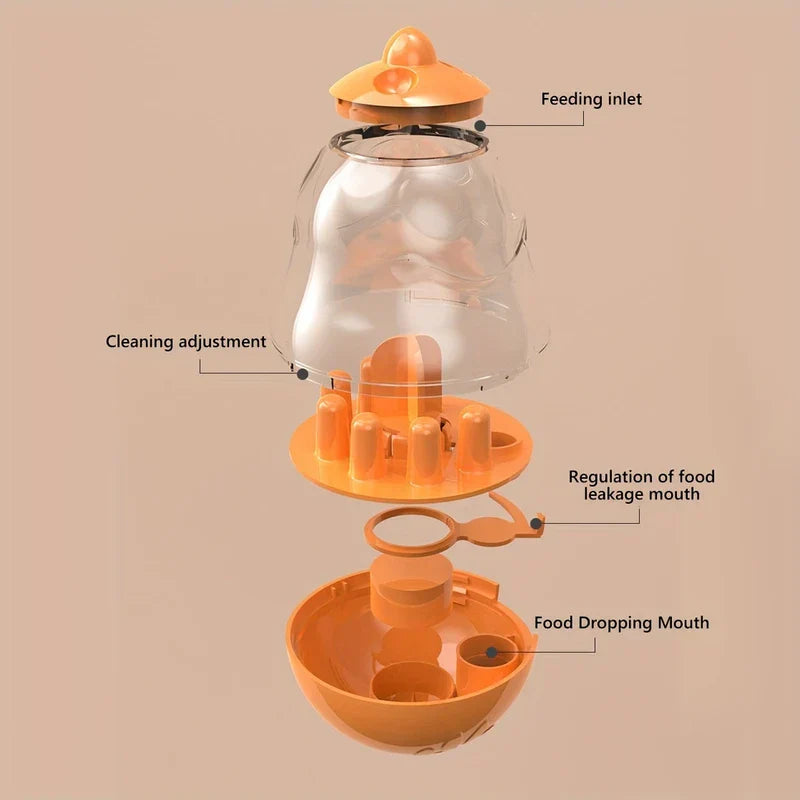 Wobbler Treat Dispensing Interactive Pet Toy