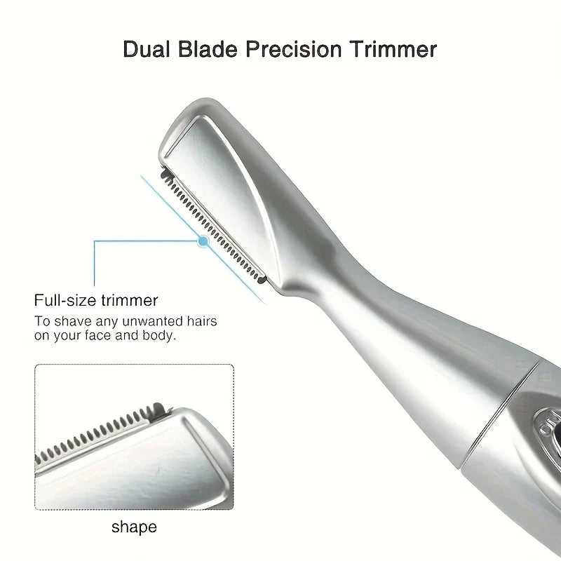 Women's Eyebrow Trimmer Razor Battery Operated