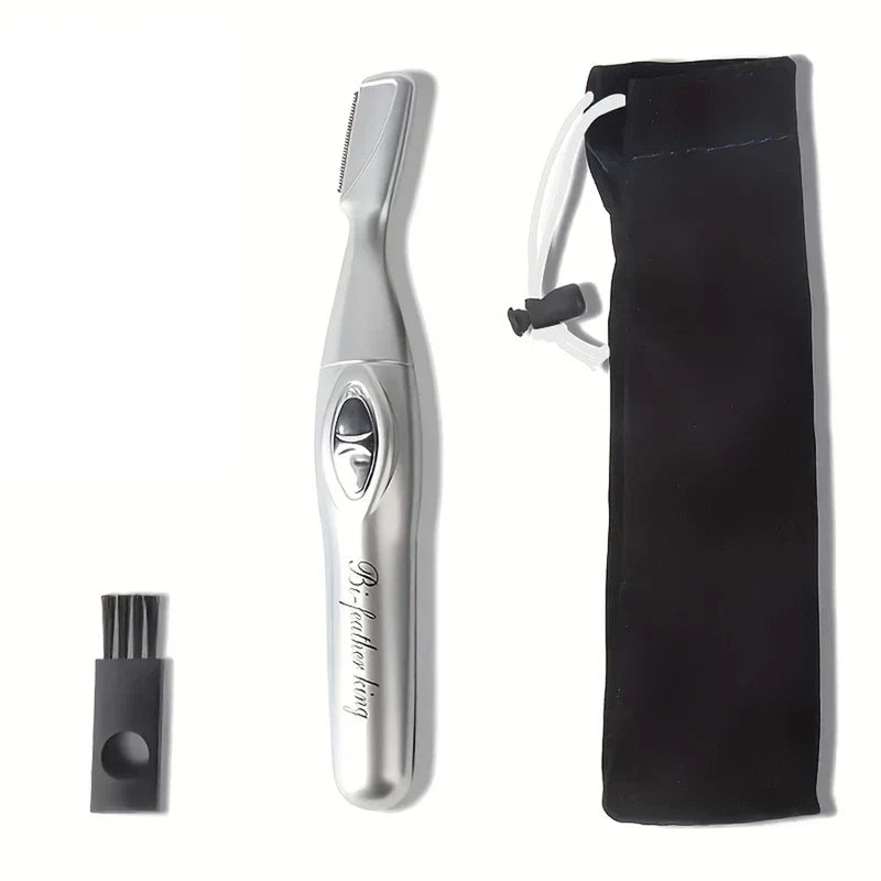 Women's Eyebrow Trimmer Razor Battery Operated