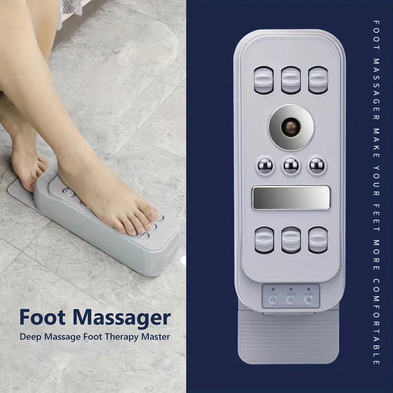 Wooden Foot Roller Massager