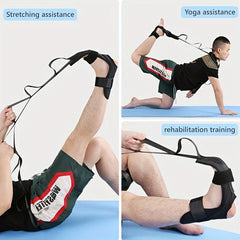 Yoga Stretching Strap with Loops