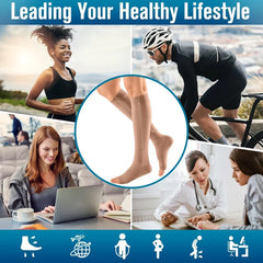 Zipper Compression Socks for Men Women
