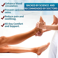 Zipper Compression Socks for Men Women