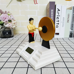 High-Volume Gong-Style Alarm Clock for Heavy Sleepers