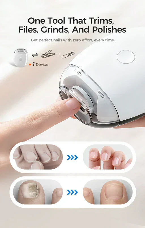 Universal automatic nail file for adults and children
