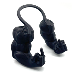 Funny Cat Muscle Arms Costume: 3D Printed Pet Accessory