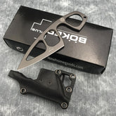 Boker Plus GS226 Miltner Adams MA-2 Fixed Blade Knuckle Knife | 2.5" 440C Titanium Coated Blade