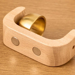 Magnetic Wooden Wind Chime Doorbell Decoration