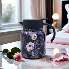 Vintage Floral Pattern Tea Thermos ï¿?Built-In Infuser New HomeGoods
