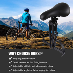 KidPilot Front-Mounted Bike Seat