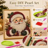 DIY Christmas Pearl Art Kit – Create Your Own Festive Masterpiece