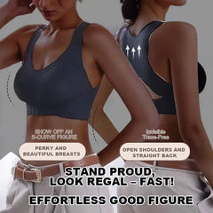 Posture Corrector Bra ๐ 2-in-1 Shapewear | Seamless Adjustable Support for Back & Shoulders