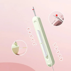 2-in-1 Needle Threader & Seam Ripper – Easy Threading & Quick Stitch Removal
